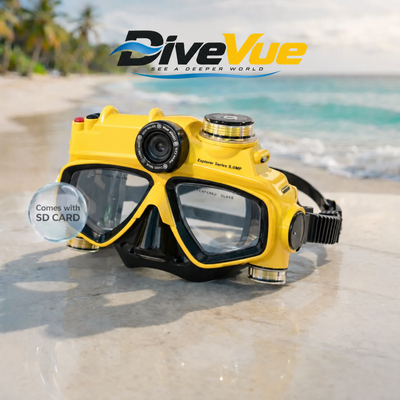 DiveVue HD Recording Dive Mask